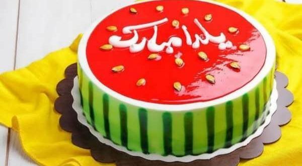 عکس روی کیک با ژله بریلو