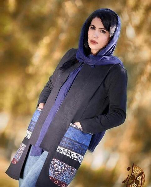 عکس مانتو کتی جلو باز
