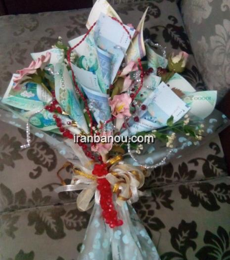 عکس ایده برای شاباش عروس و داماد
