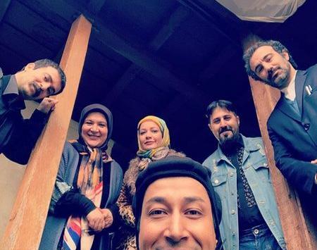عکس همسر بهرام افشاری
