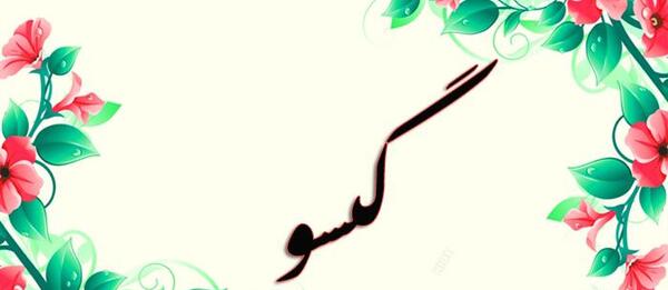 عکس نوشته ی اسم گیسو