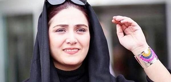 عکس باران کوثری در بیمارستان
