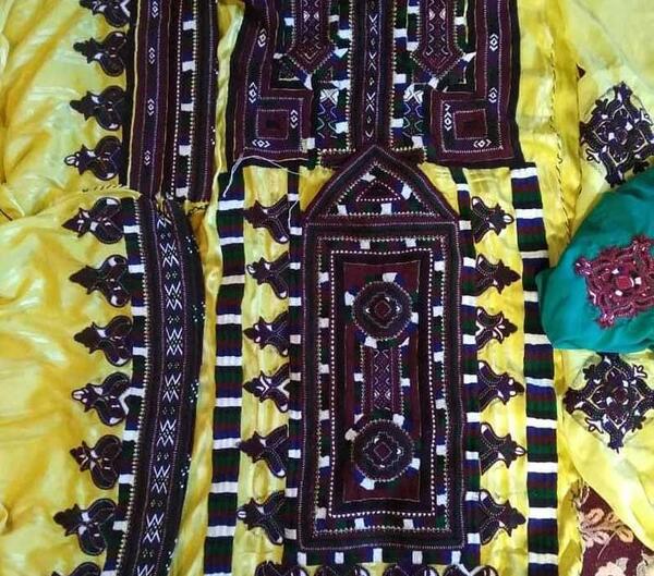 عکس طرح کریشی بلوچی