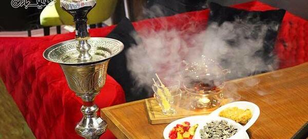 عکس چای قلیان