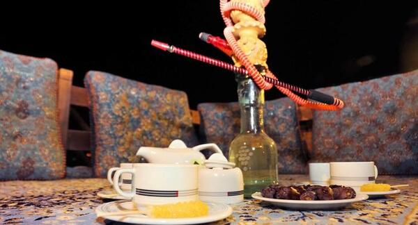 عکس چای قلیان