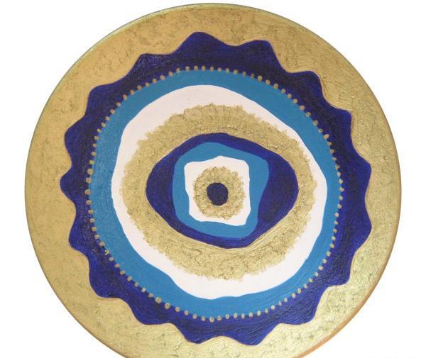 عکس چشم نظر روی سفال