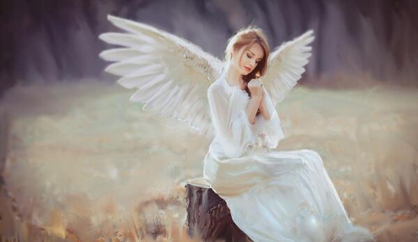 عکس فرشته زن