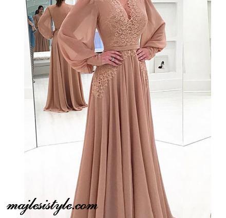 عکس لباس مجلسی چین دار دخترانه