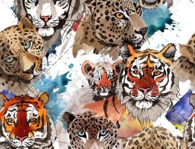 عکس یوزپلنگ برای نقاشی