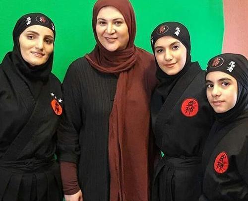 عکس تارا شریفی نینجا