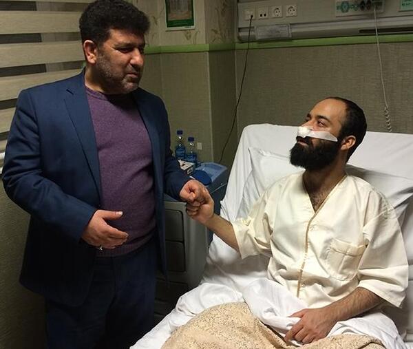 عکس رضا هلالی و همسرش