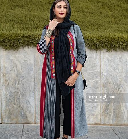 عکس مدل مانتو جدید بلند پاییزه