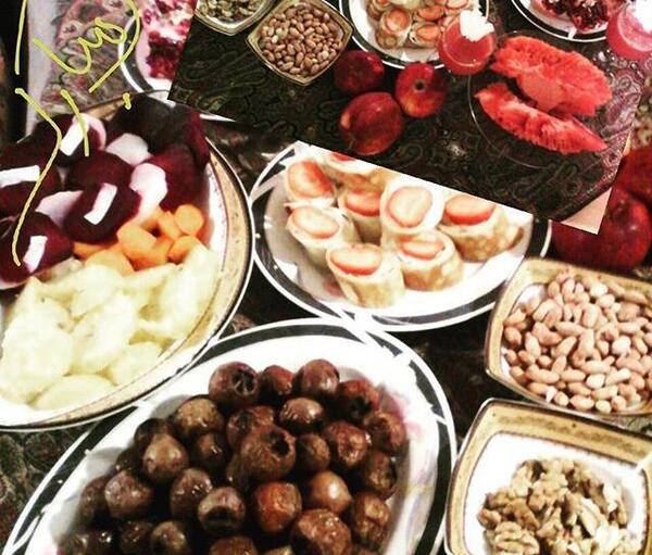 عکس ایده ی خوراکی برای شب یلدا