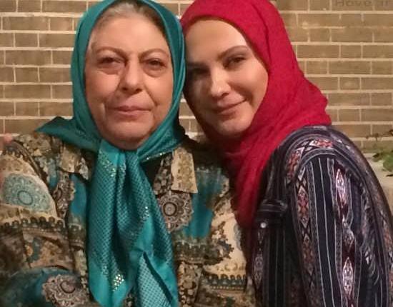 عکس ثریا قاسمی و مادرش