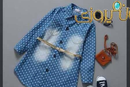 عکس مدل مانتو بچه گانه جدید بلند