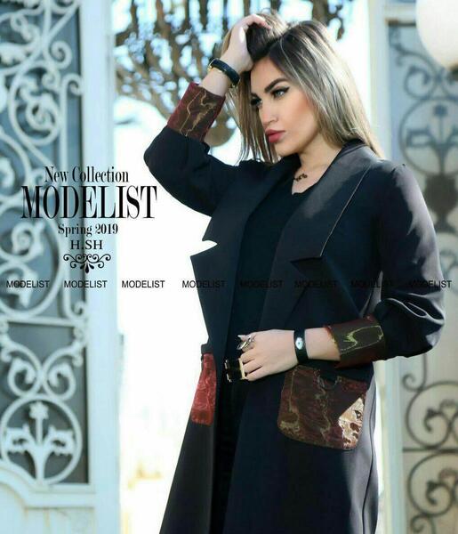عکس مدل مانتو ژورنالی