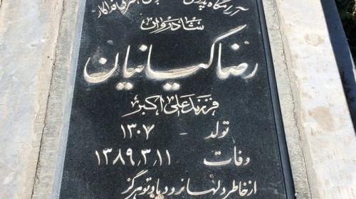 عکس قبر هنرمندان