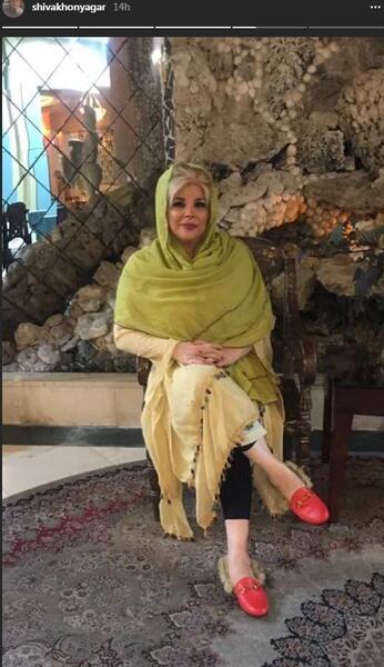 عکس شیوا خنیاگر و همسرش