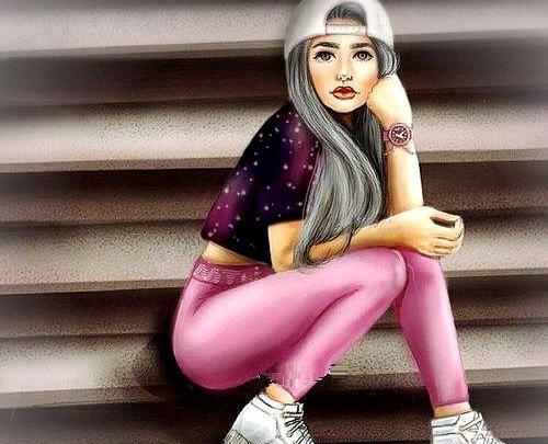 زیباترین عکس دختر کارتونی
