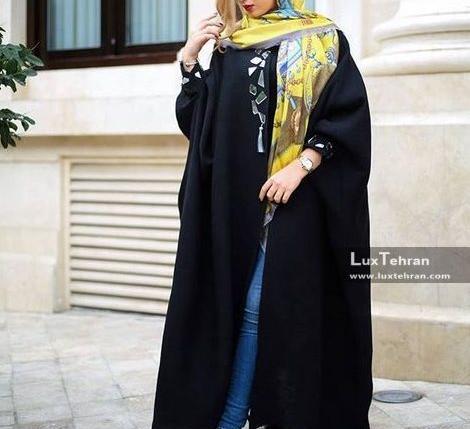 عکس مدل مانتو گشاد جلو باز