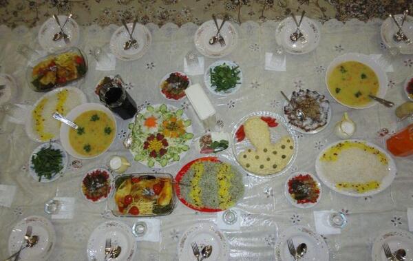 عکس ایده ی غذا برای مهمانی