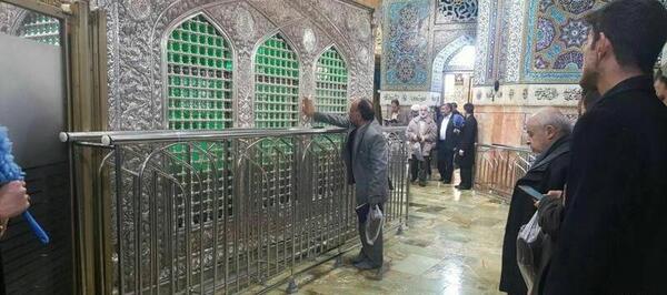 عکس حرم و ضریح امام رضا