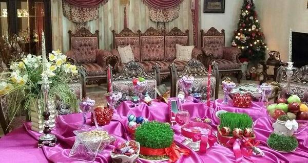 عکس ایده سفره هفت سین پیش دبستانی
