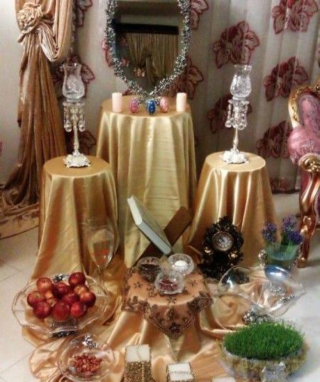 عکس ایده سفره هفت سین پیش دبستانی