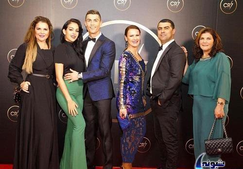 عکس رونالدو و همسرش
