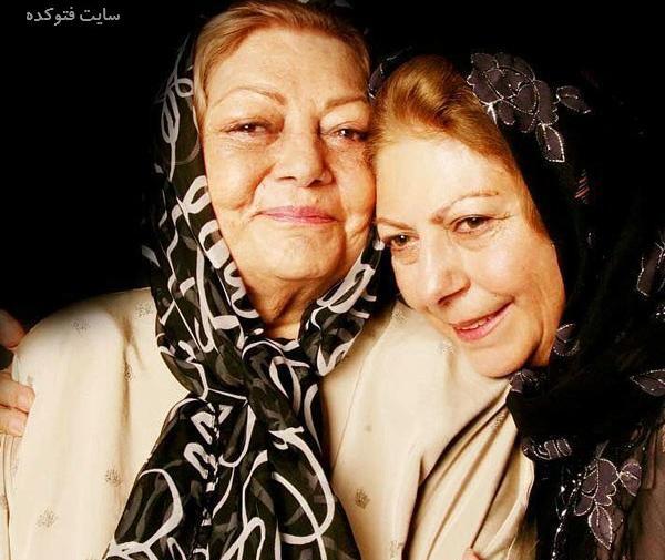 عکس حمیده خیرآبادی و دخترش