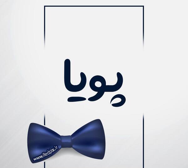 عکس نوشته های اسم پویا