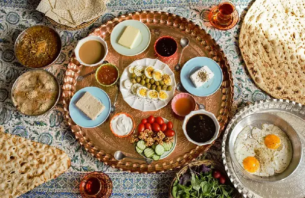 عکس صبحانه ایرانی
