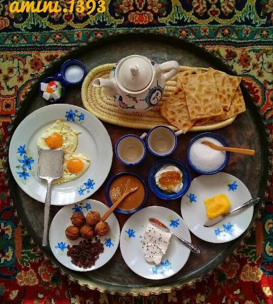 عکس صبحانه ایرانی