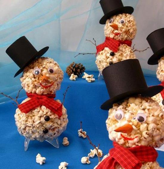 عکس های ادم برفی شب یلدا