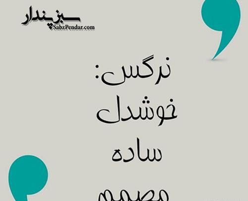 عکس نوشته اسم نرگس برای محرم