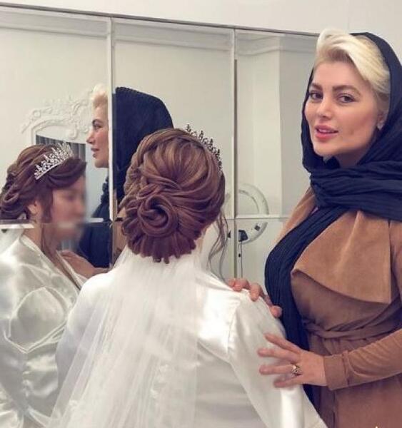 عکس عروسی غزل