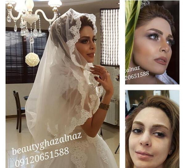عکس عروسی غزل