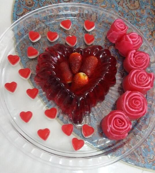 عکس ژل قلبی