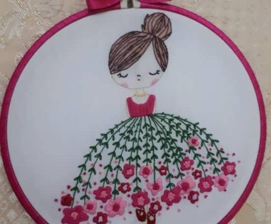 عکس ایده با گلدوزی
