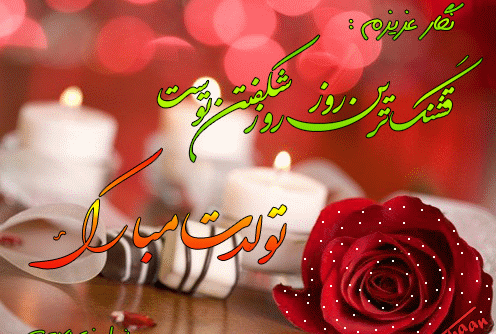 عکس تولدت مبارک نگار جان