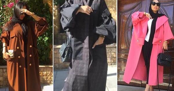 عکس مانتو پاییزی بلند جدید