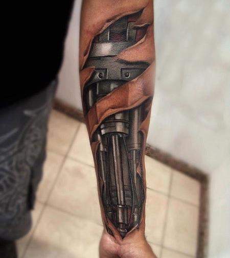 عکس تاتو سه بعدی