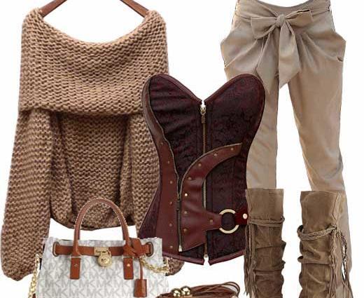 عکس ست زمستانی دخترانه شیک