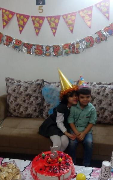 عکس کیک تولد تبسم