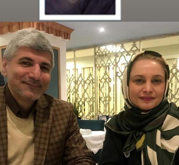 عکس مریم کاویانی و شوهرش