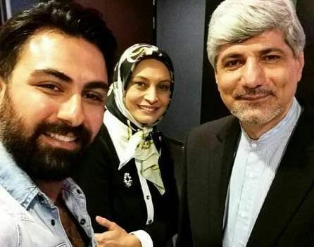 عکس مریم کاویانی و شوهرش