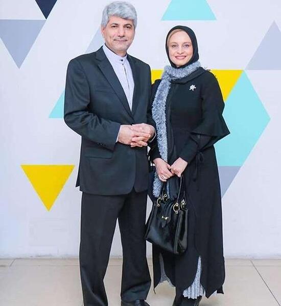 عکس مریم کاویانی و شوهرش