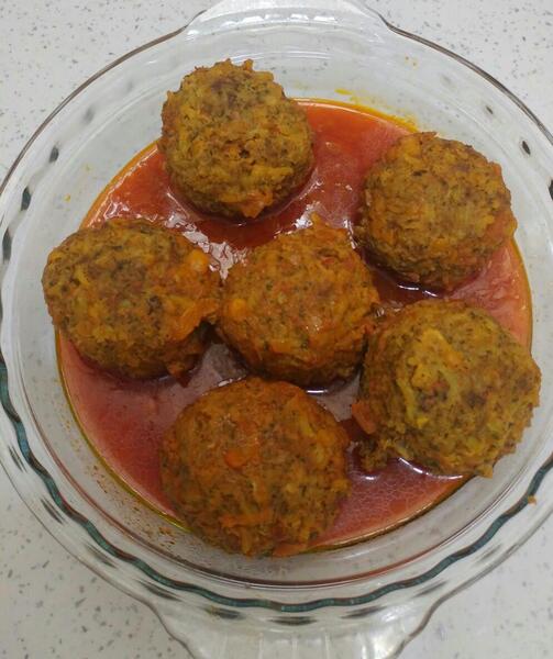 عکس کوفته لپه
