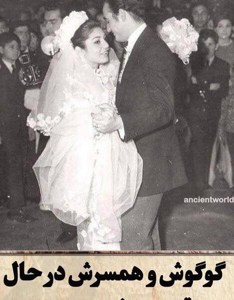 عکس بارداری گوگوش