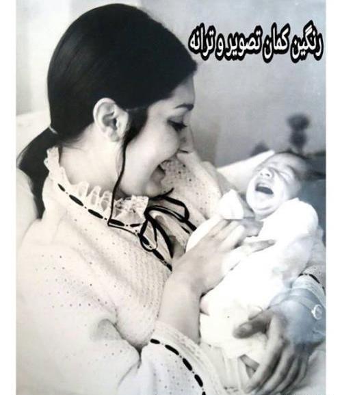 عکس بارداری گوگوش